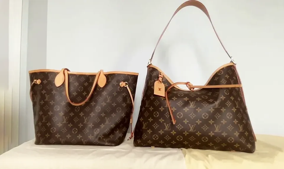 LV CarryAll Bag Comparison Authentic vs. High-Quality Replica