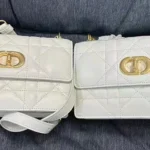 Comparison Between Dior Miss Caro Mini Bag Genuine and Replica