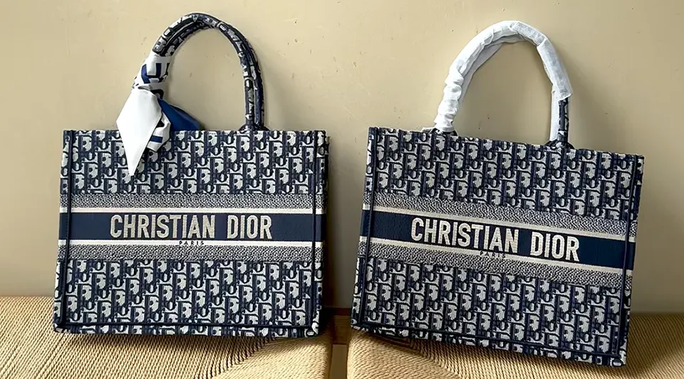 Dior Book Tote Bag: Authentic vs. High-Quality Replica - A Comparative Review