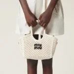 Miu Miu IVY Cotton Mesh Bag: Original vs High-Quality Replica